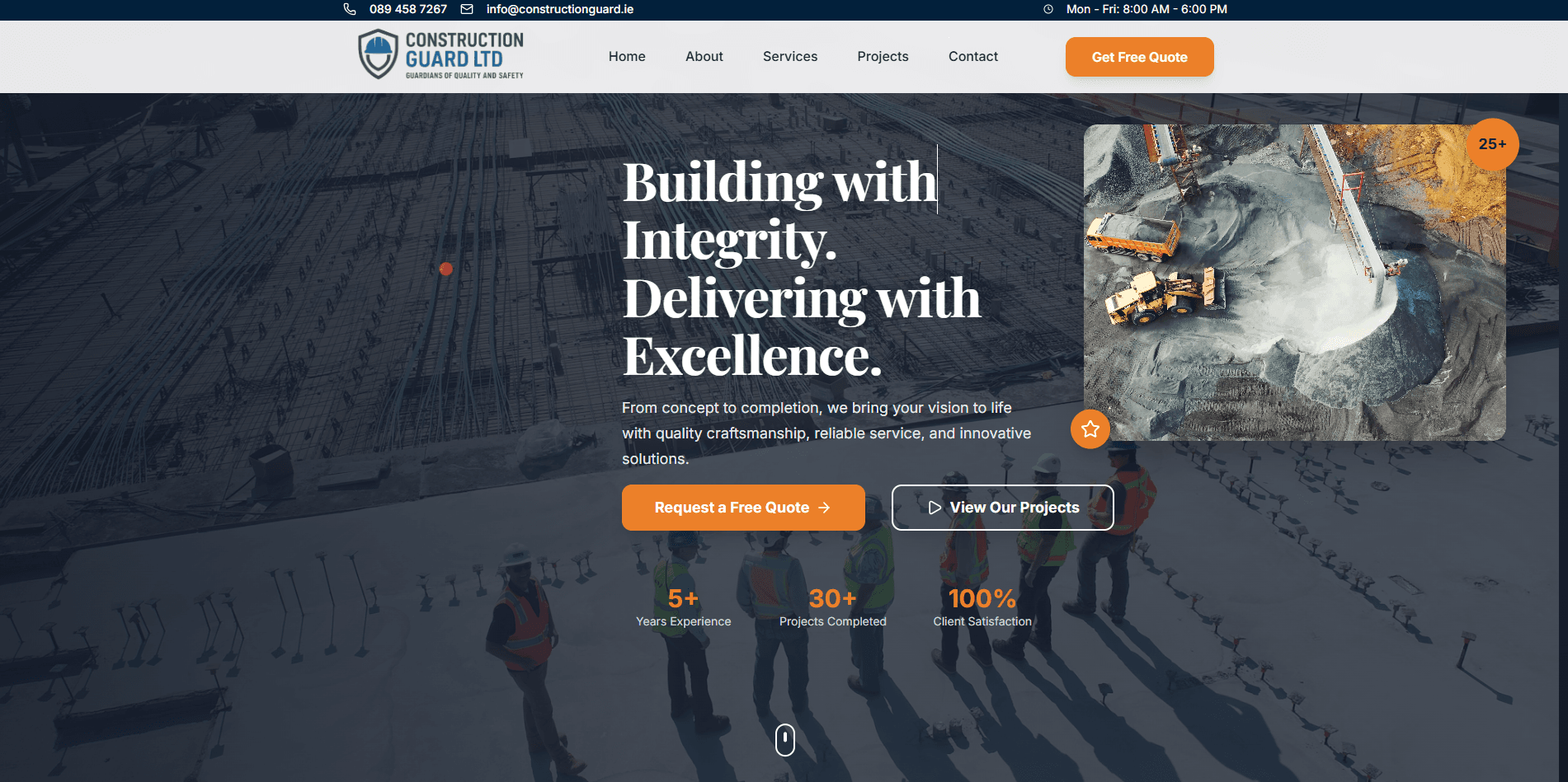 Construction Guard LTD screenshot